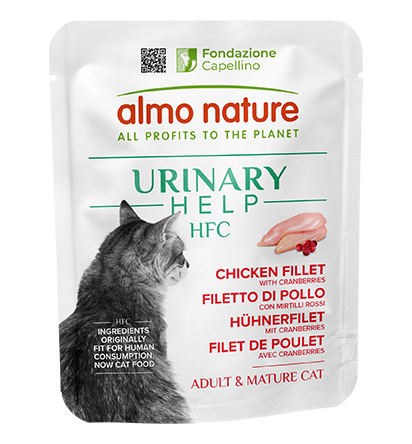 Alimento umido Almo Nature Urinary Help Pollo Mirtilli 50 g per gatti adulti Alimento umido Almo Nature Urinary Help Pollo Mirtilli 50 g per gatti adulti